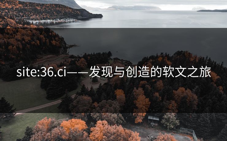 site:36.ci——发现与创造的软文之旅