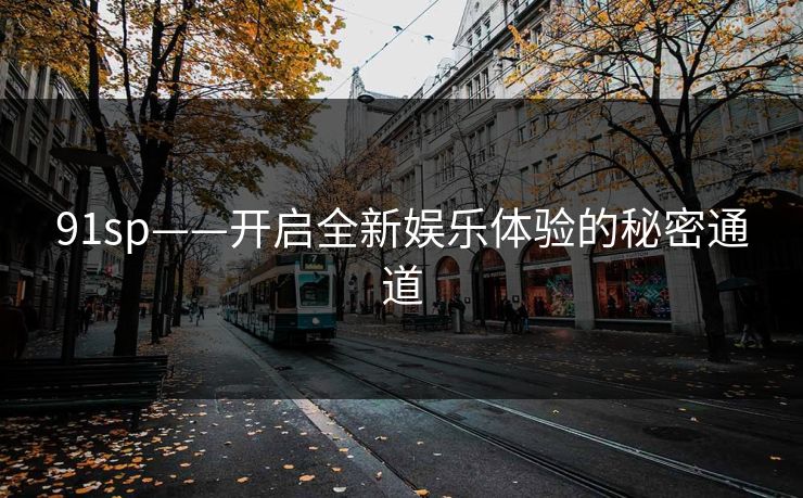 91sp——开启全新娱乐体验的秘密通道